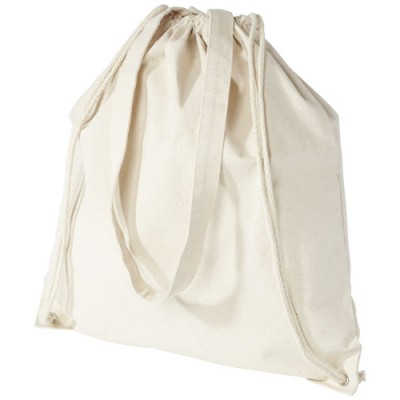 Zaino con cordoncino Eliza in cotone da 240 g/m² - 6L Zaino con cordoncino Eliza in cotone da 240 g/m² - 6L