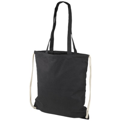 Zaino con cordoncino Eliza in cotone da 240 g/m² - 6L