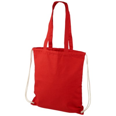 Zaino con cordoncino Eliza in cotone da 240 g/m² - 6L