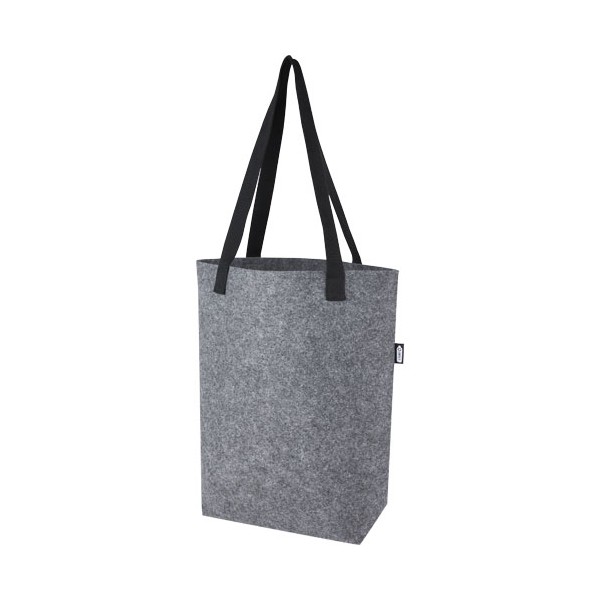 Tote bag con base ampia in feltro riciclato certificato GRS Felta - 12L - cod. P120662