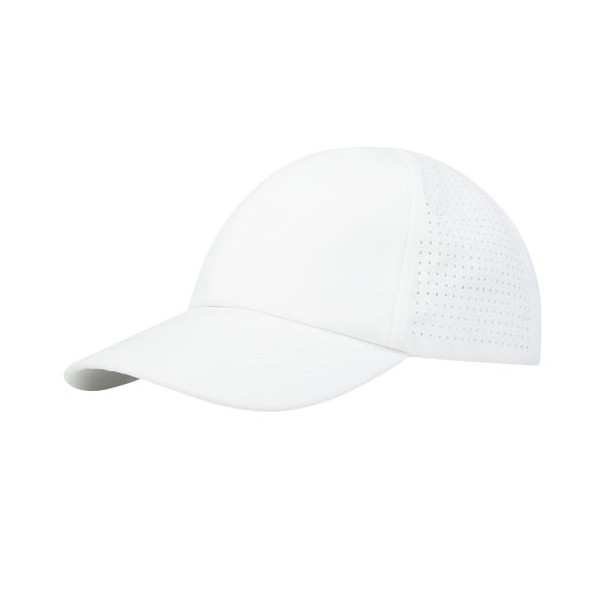 Cappellino cool-fit a 6 pannelli in materiale riciclato certificato GRS Mica - cod. P37516