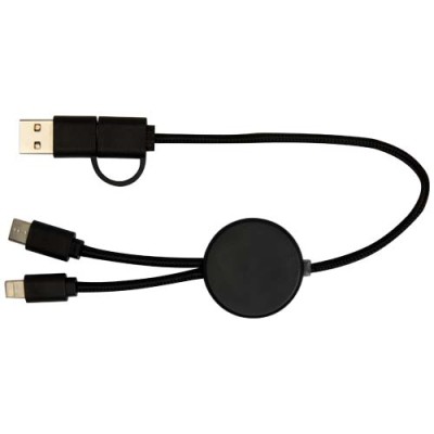 Cavo 5-in-1 in plastica riciclata da 30 cm per la sincronizzazione dei dati e la ricarica rapida da 27 W Citala