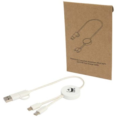 Cavo 5-in-1 in plastica riciclata da 30 cm per la sincronizzazione dei dati e la ricarica rapida da 27 W Citala