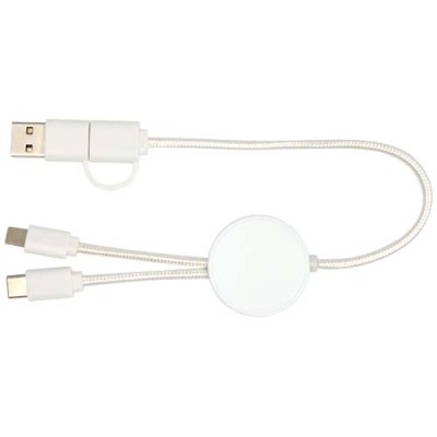 Cavo 5-in-1 in plastica riciclata da 30 cm per la sincronizzazione dei dati e la ricarica rapida da 27 W Citala