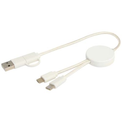 Cavo 5-in-1 in plastica riciclata da 30 cm per la sincronizzazione dei dati e la ricarica rapida da 27 W Citala