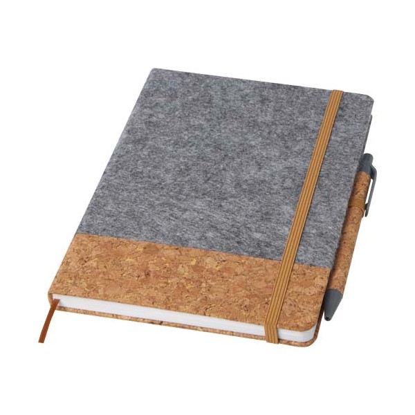 Blocco note formato A5 con copertina rigida Veronica - cod. P107913