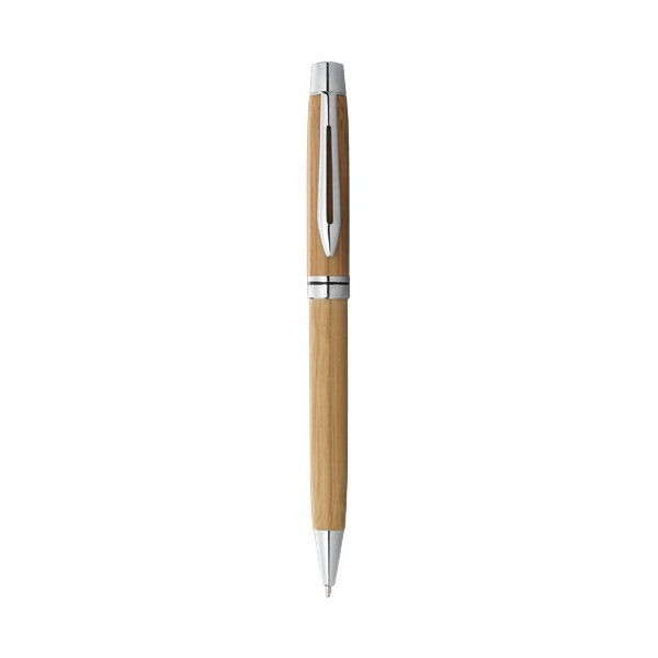 Penna a sfera in bambù Jakarta (inchiostro nero) - cod. P106282