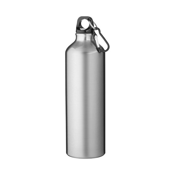 Borraccia in alluminio riciclato certificato RCS con moschettone da 770 ml Oregon - cod. P100739
