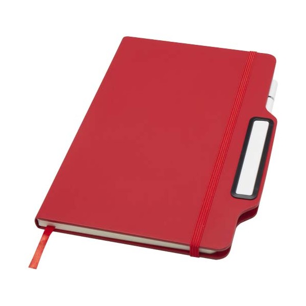 Blocco note formato A5 con copertina rigida e combinazione di penna e matita Nexus - cod. P107969