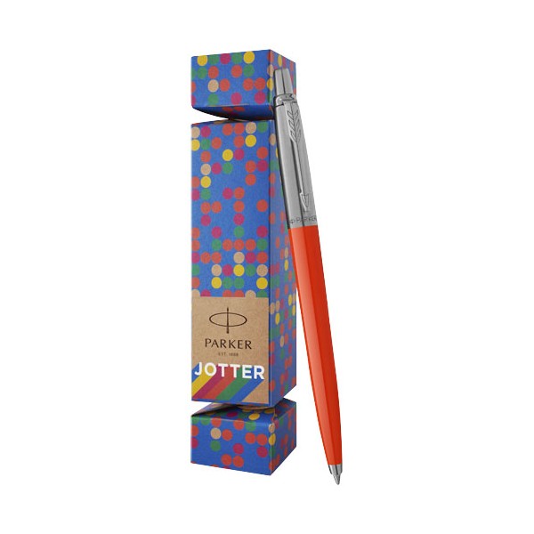 Parker set regalo con penna Jotter Cracker (inchiostro blu) - cod. P107800