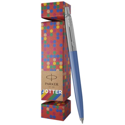 Parker set regalo con penna Jotter Cracker (inchiostro blu)