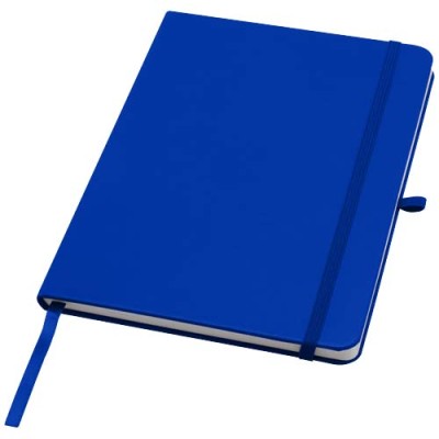 Blocco note formato A5 con copertina rigida in materiale riciclato e pagine a righe Teak