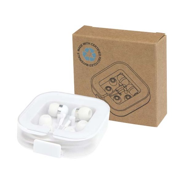 Cuffie tipo C cablate con astuccio in plastica riciclata Baekdu - cod. P124438