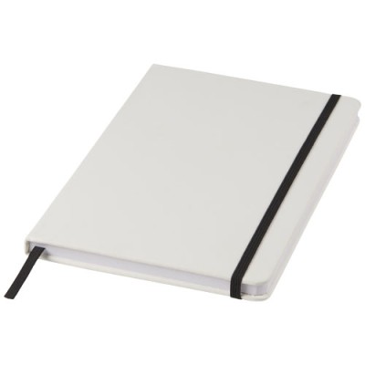 Blocco note bianco formato A5 con elastico colorato Spectrum