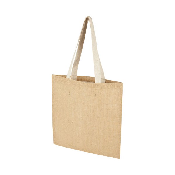 Tote bag in juta da 300 g/m² Juta - 7L - cod. P120673
