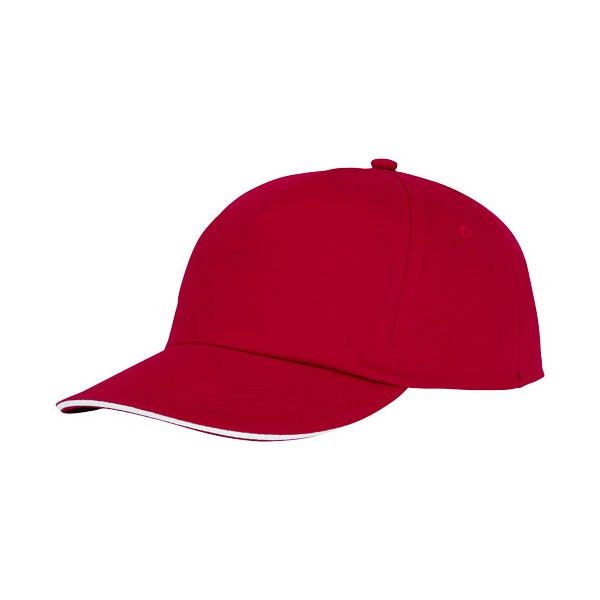Cappellino con visiera sandwich Styx a 5 pannelli - cod. P38668