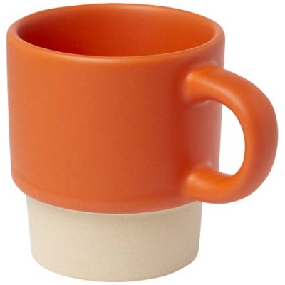 Tazza per caffè espresso impilabile con fondo in argilla da 130 ml Olympia