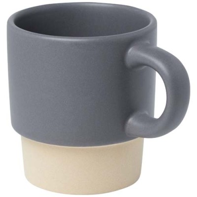 Tazza per caffè espresso impilabile con fondo in argilla da 130 ml Olympia Tazza per caffè espresso impilabile con fondo in argilla da 130 ml Olympia