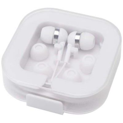 Auricolari tipo C cablati con astuccio in plastica riciclata Dofida Auricolari tipo C cablati con astuccio in plastica riciclata Dofida