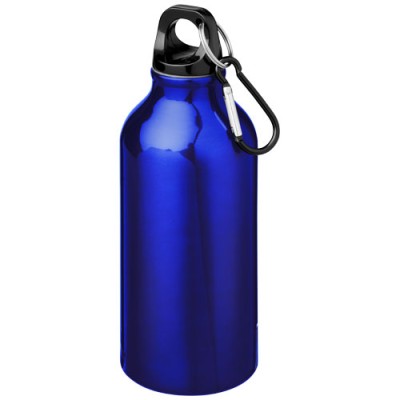 Borraccia in alluminio riciclato certificato RCS con moschettone da 400 ml Oregon
