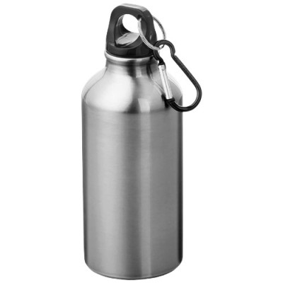 Borraccia in alluminio riciclato certificato RCS con moschettone da 400 ml Oregon