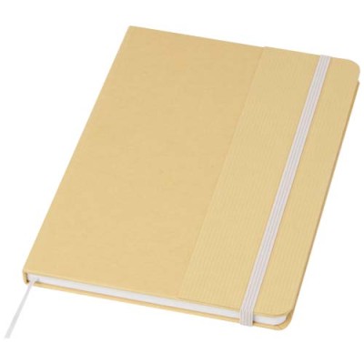 Blocco note formato A5 con copertina rigida di cartone riciclato Nelida Blocco note formato A5 con copertina rigida di cartone riciclato Nelida