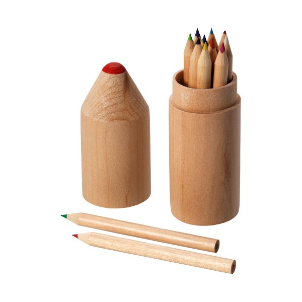 Set matite colorate da 12 pezzi Bossy - cod. P106021