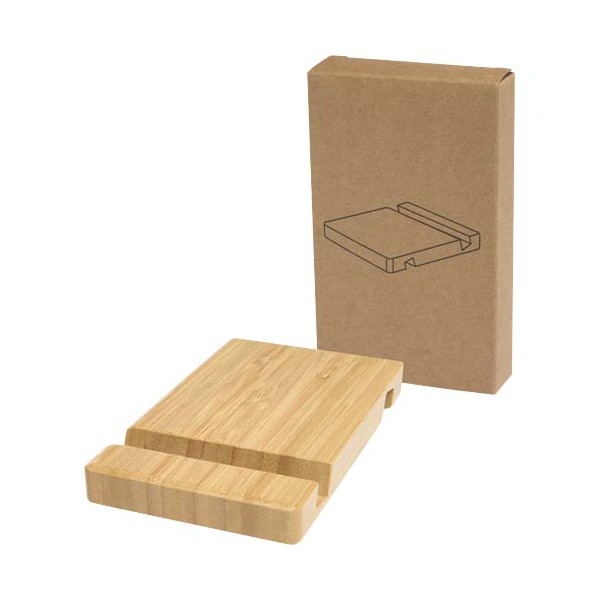 Supporto per tablet e telefono a 2 angoli in bambù Bubup - cod. P104603