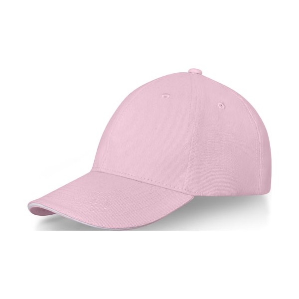 Cappellino Darton a 6 pannelli con visiera a sandwich - cod. P38679