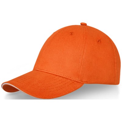 Cappellino Darton a 6 pannelli con visiera a sandwich
