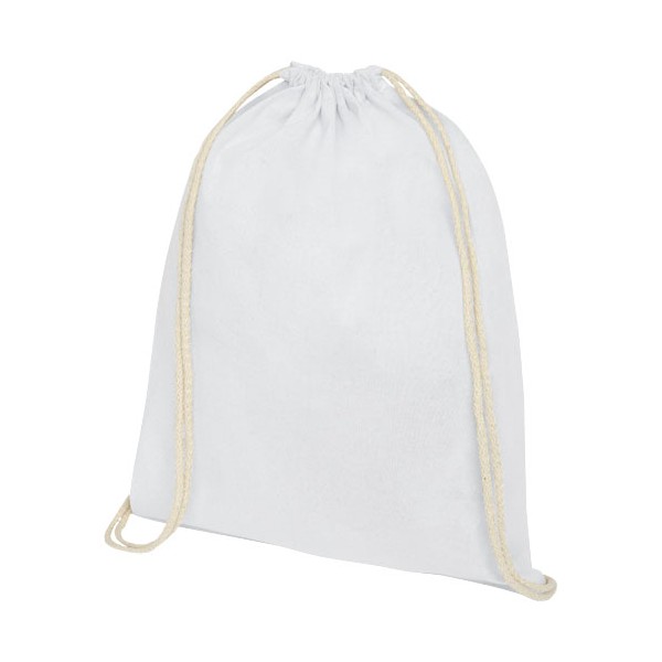 Zaino con cordoncino Oregon in cotone da 140 g/m² - 5L - cod. P120575