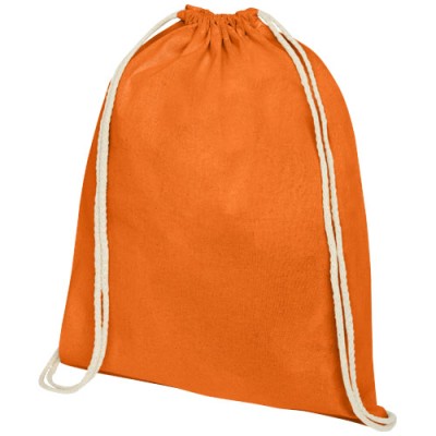 Zaino con cordoncino Oregon in cotone da 140 g/m² - 5L