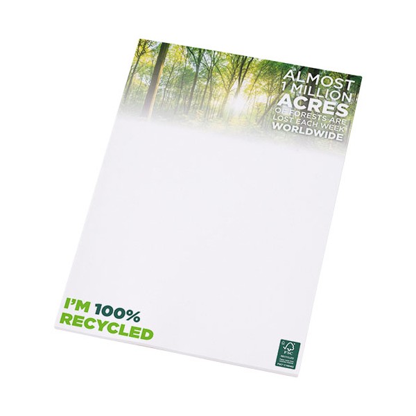 Blocco note A4 in carta riciclata Desk-Mate® - cod. P21280