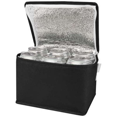 Borsa termica con capacità per 6 lattine in tessuto non tessuto riciclato certificato GRS Spectrum - 4L Borsa termica con capacità per 6 lattine in tessuto non tessuto riciclato certificato GRS Spectrum - 4L