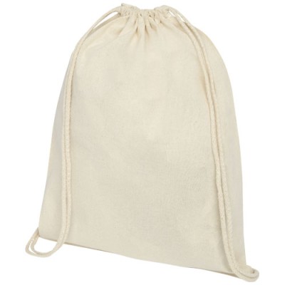 Sacca in cotone 100 g/m² con coulisse Oregon - 5L
