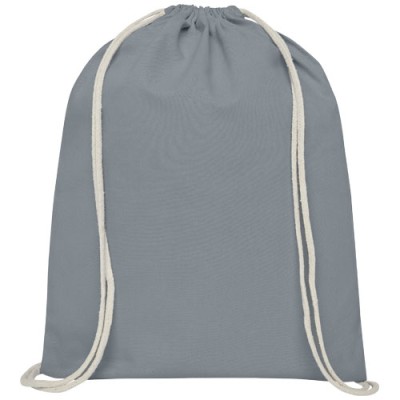 Sacca in cotone 100 g/m² con coulisse Oregon - 5L