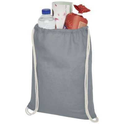 Sacca in cotone 100 g/m² con coulisse Oregon - 5L