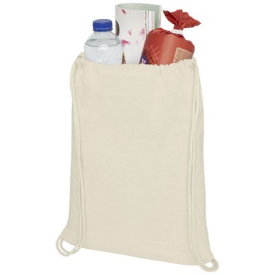 Sacca in cotone 100 g/m² con coulisse Oregon - 5L