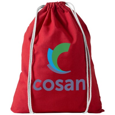 Sacca in cotone 100 g/m² con coulisse Oregon - 5L