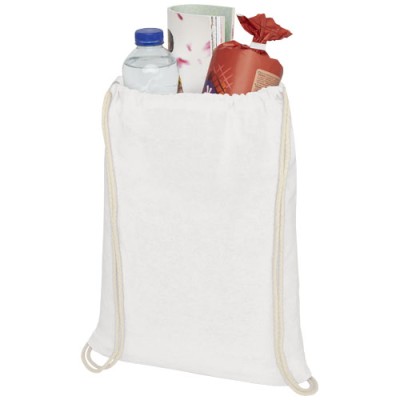 Sacca in cotone 100 g/m² con coulisse Oregon - 5L