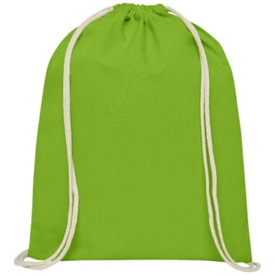 Sacca in cotone 100 g/m² con coulisse Oregon - 5L