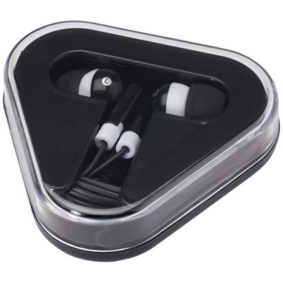 Auricolari con astuccio in plastica riciclata Rebel