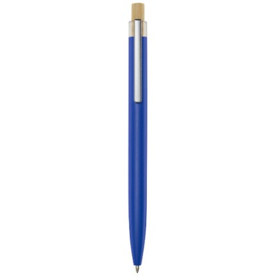 Penna a sfera in alluminio riciclato Nooshin (inchiostro blu)