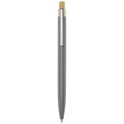 Penna a sfera in alluminio riciclato Nooshin (inchiostro blu)