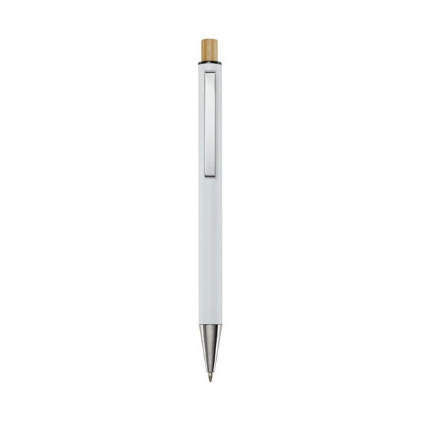 Penna a sfera in alluminio riciclato Cyrus (inchiostro blu) - cod. P107874