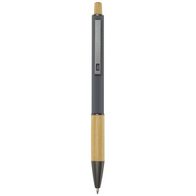 Penna a sfera in alluminio riciclato Darius (inchiostro nero)
