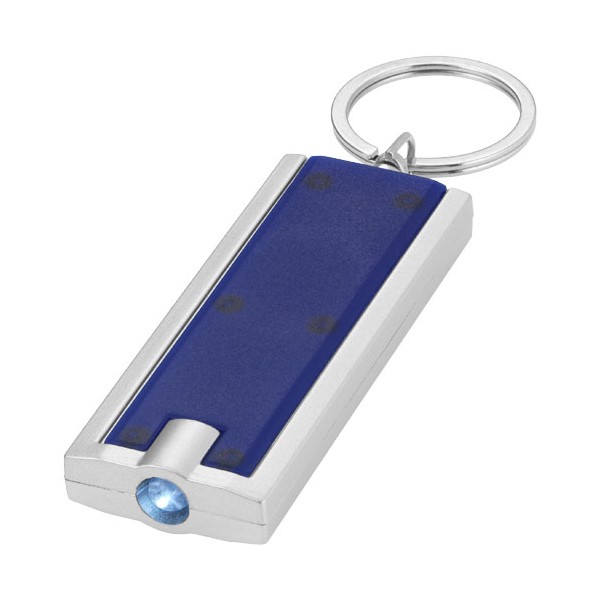 Portachiavi Castor con torcia a LED - cod. P118012