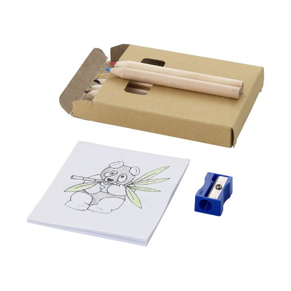 Set per disegnare/colorare da 8 pezzi Streaks - cod. P106218