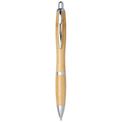 Penna a sfera in bambù Nash (inchiostro blu)