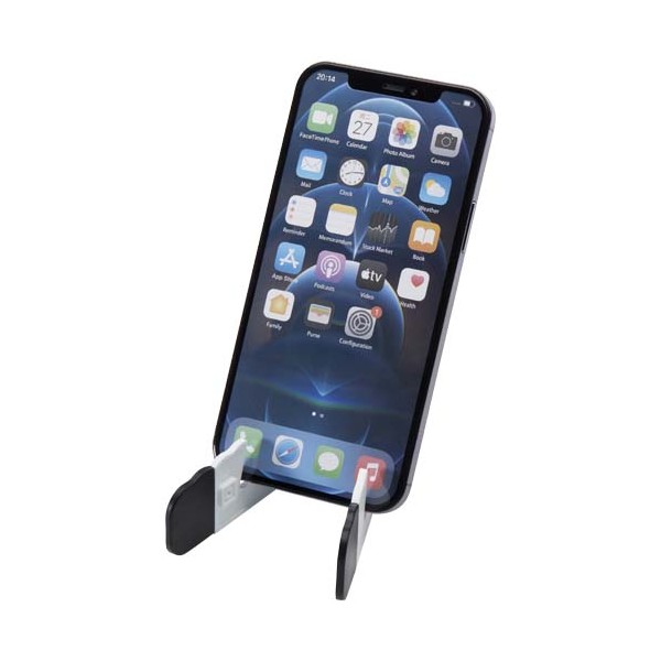 Supporto per tablet e telefono pieghevole in plastica riciclata Buna - cod. P104607